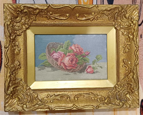 Basket Of Roses Basket Of Roses